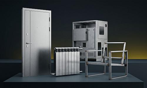 Объемные изделия из металла различного назначения